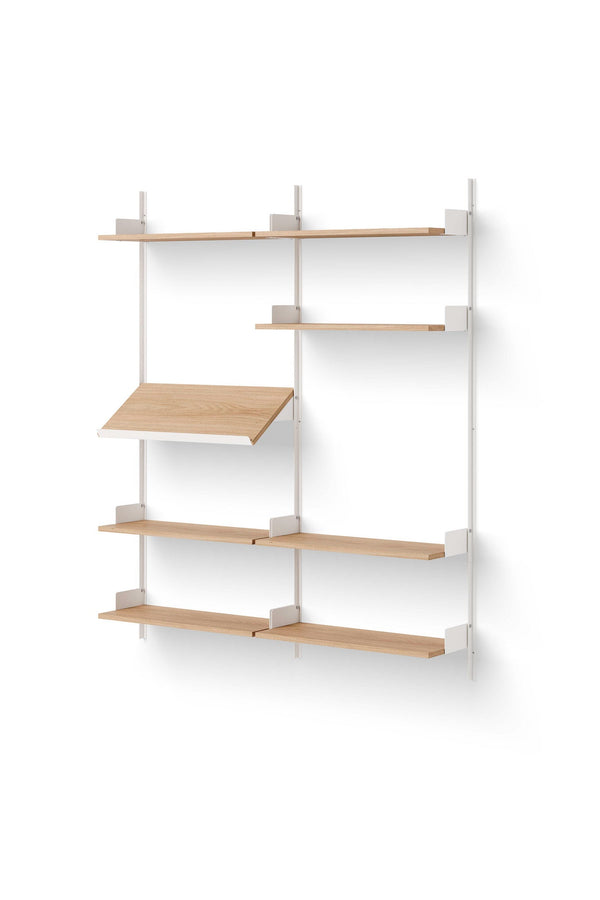 Shelving system New Works · New Works Living Oak / White