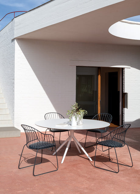 Mesa de comedor OTX 887/TGC de exterior