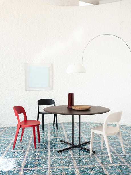 Silla de comedor con brazos Minima 949/P