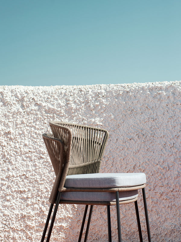 Silla Ola de exterior, vista 1