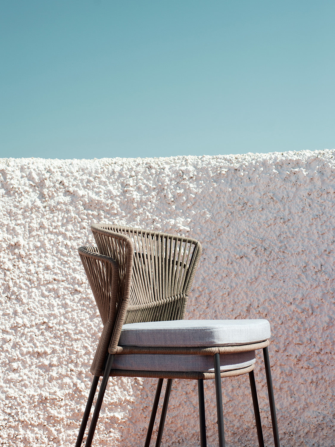 Silla de comedor con brazos Ola 923/P de exterior