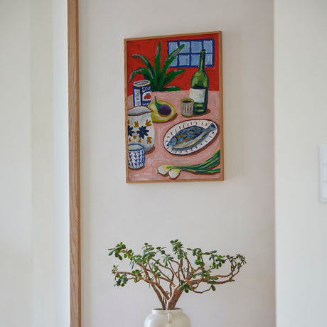 Lámina Composition with Fish de Paper Collective