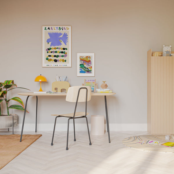 Lámina Early Bird Gets The Worm de Paper Collective