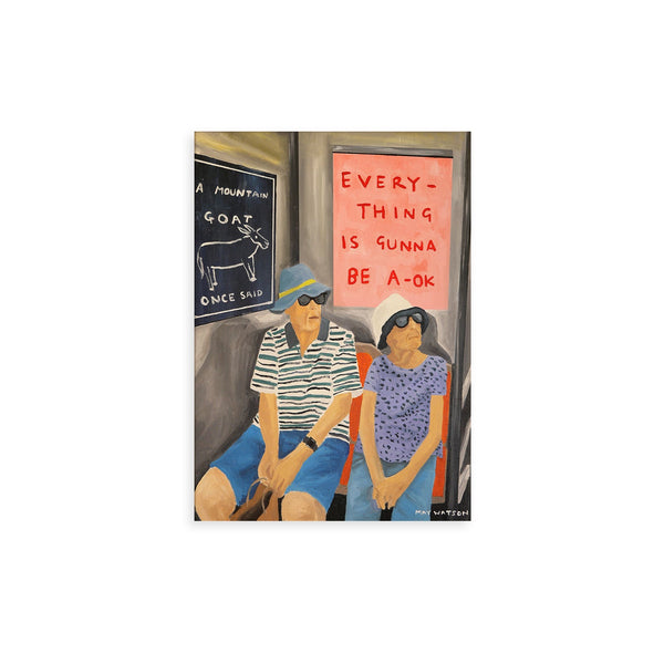Lámina Everything Is Gunna Be OK de Paper Collective