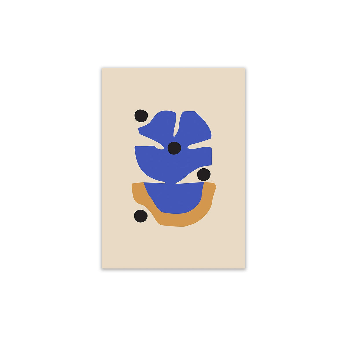 Lámina Flor Azul de Paper Collective