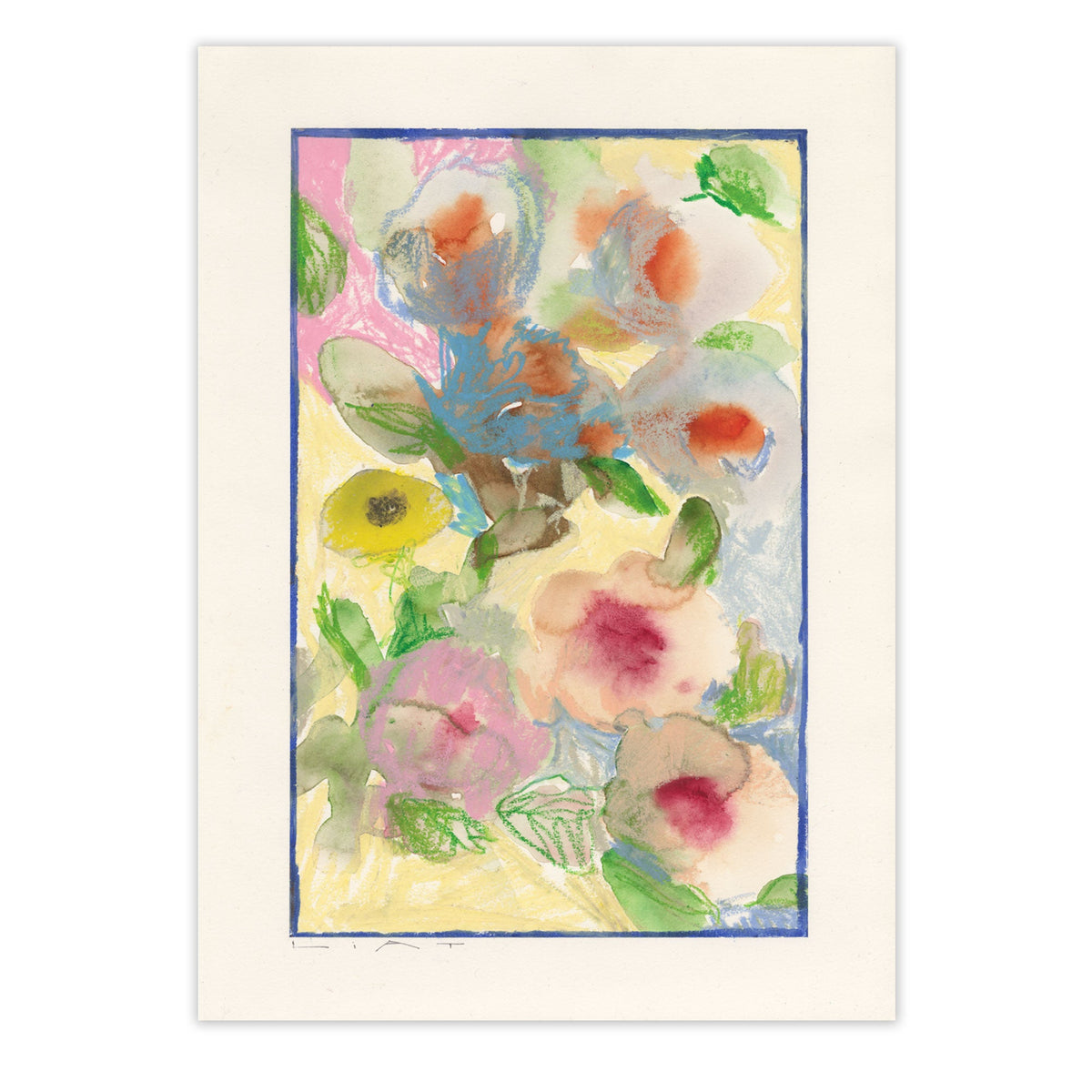 Lámina Flower Window de Paper Collective