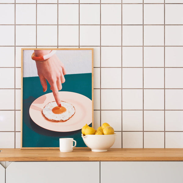 Lámina Fried Egg de Paper Collective