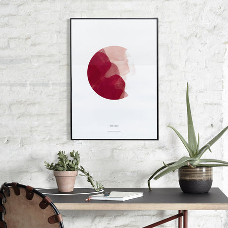 Lámina Red Moon de Paper Collective