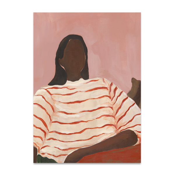 Lámina Red Stripes de Paper Collective