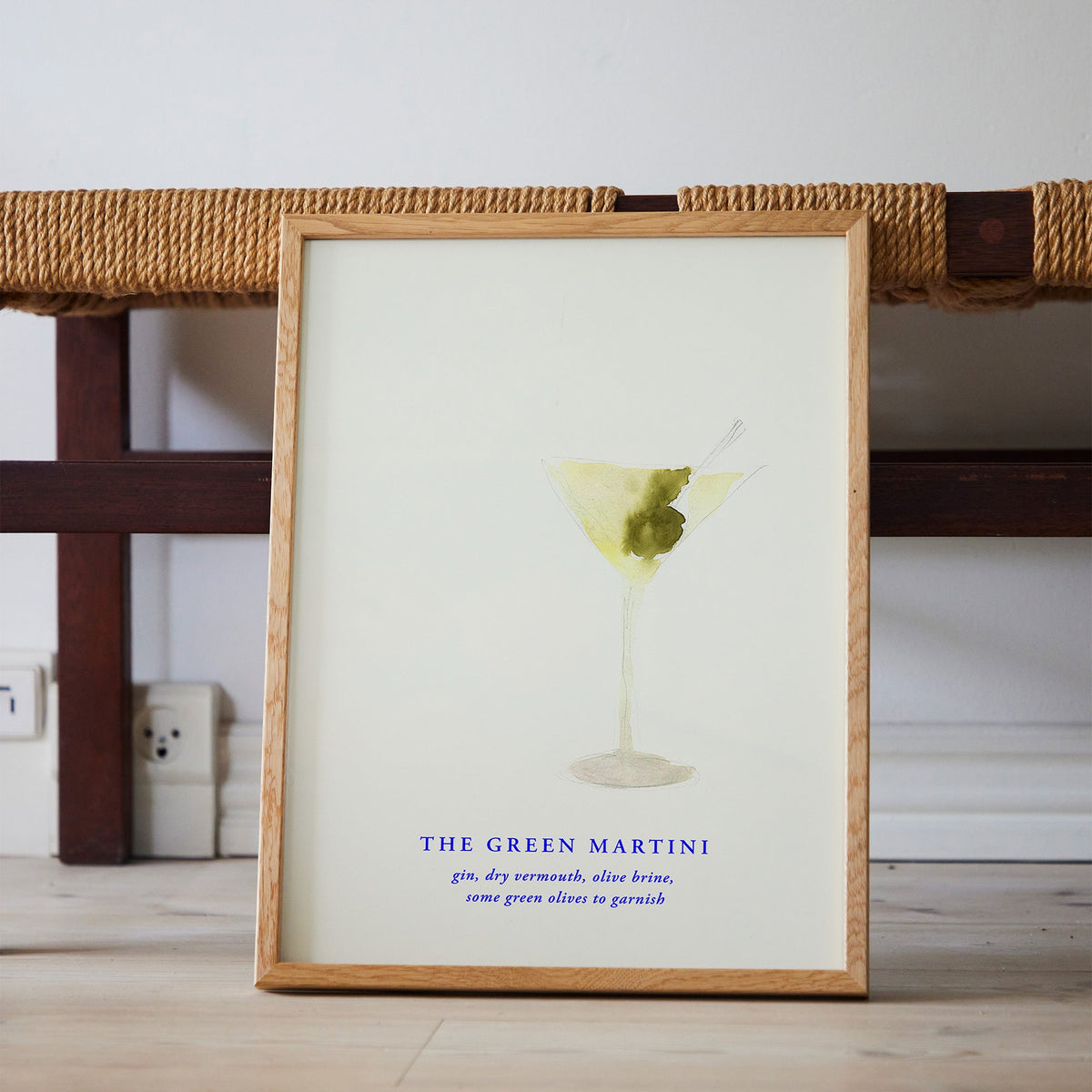 Lámina The Green Martini de Paper Collective