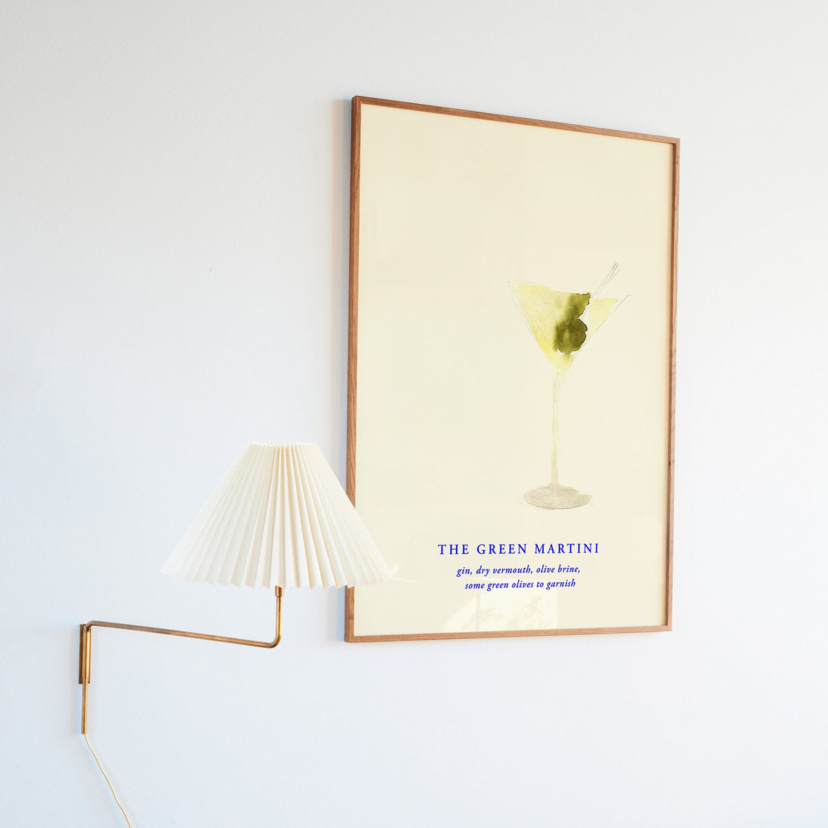 Lámina The Green Martini de Paper Collective