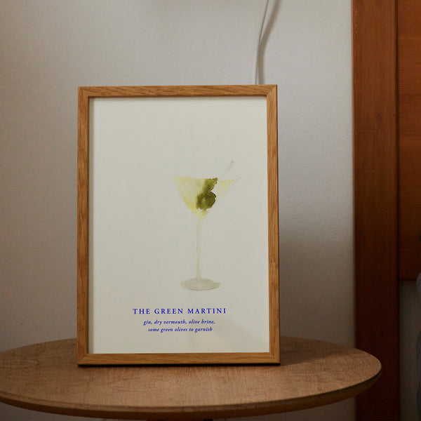 Lámina The Green Martini de Paper Collective