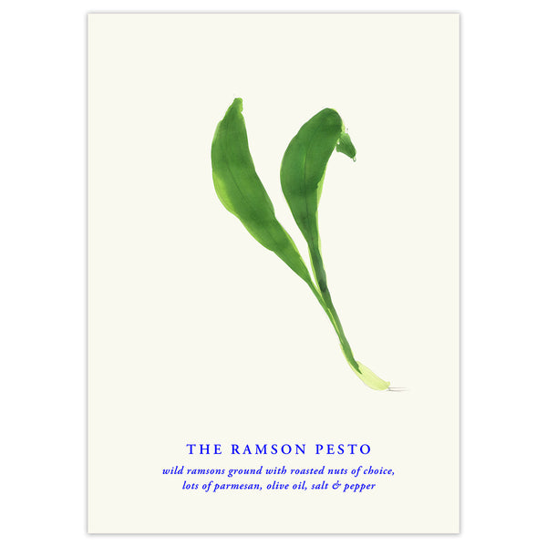 Lámina The Ramson Pesto de Paper Collective