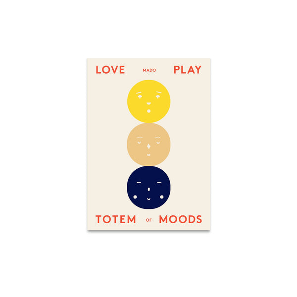 Lámina Totem of Moods de Paper Collective