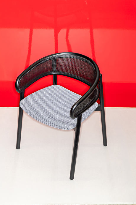 Silla de comedor con brazos Stadium Cane 599/PCI