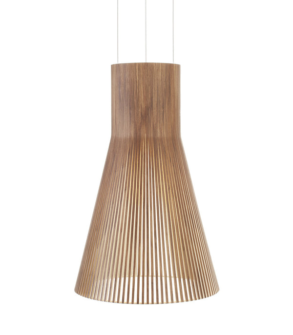 Lámpara colgante Magnum 4202 · Chapa de nogal