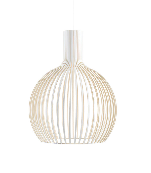 Lámpara colgante Octo 4240 · Laminado blanco