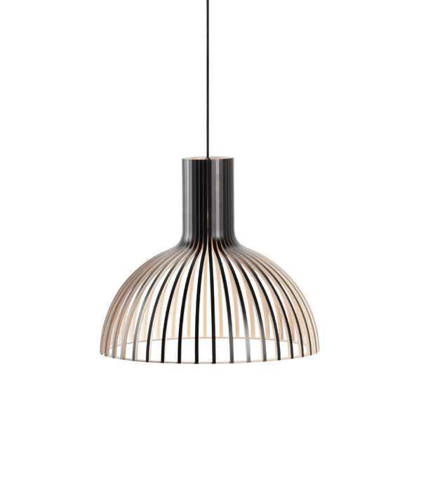 Lámpara colgante Victo Small 4251 · Laminado negro