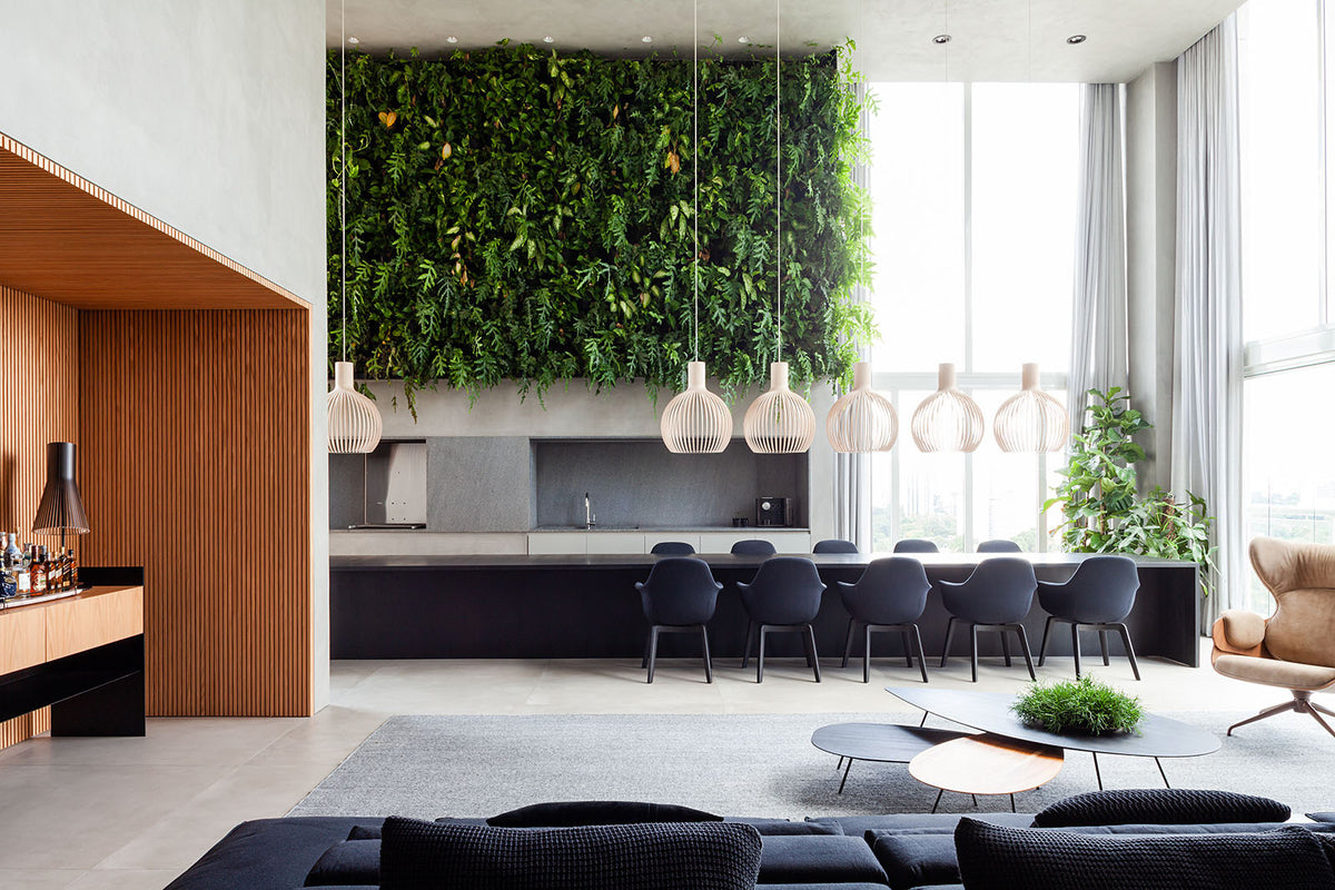 Lámpara de sobremesa Secto 4220 de Secto Design en un interior