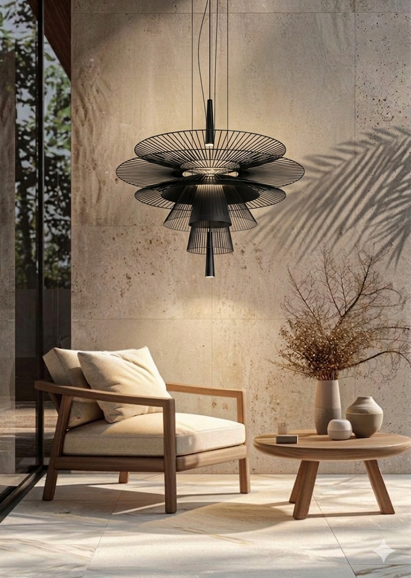 Lámpara colgante Gravity 1 · Forestier Paris