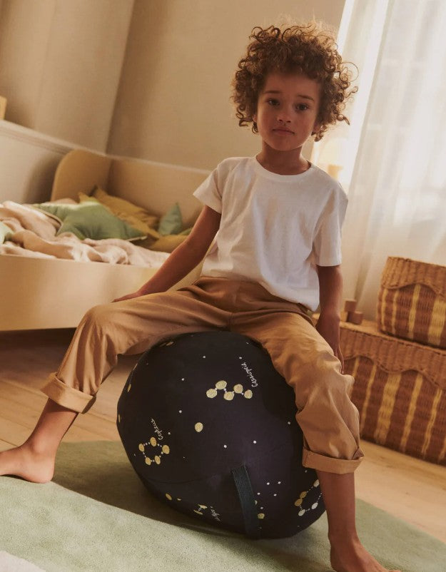 Constellation Pouf Dark Blue
