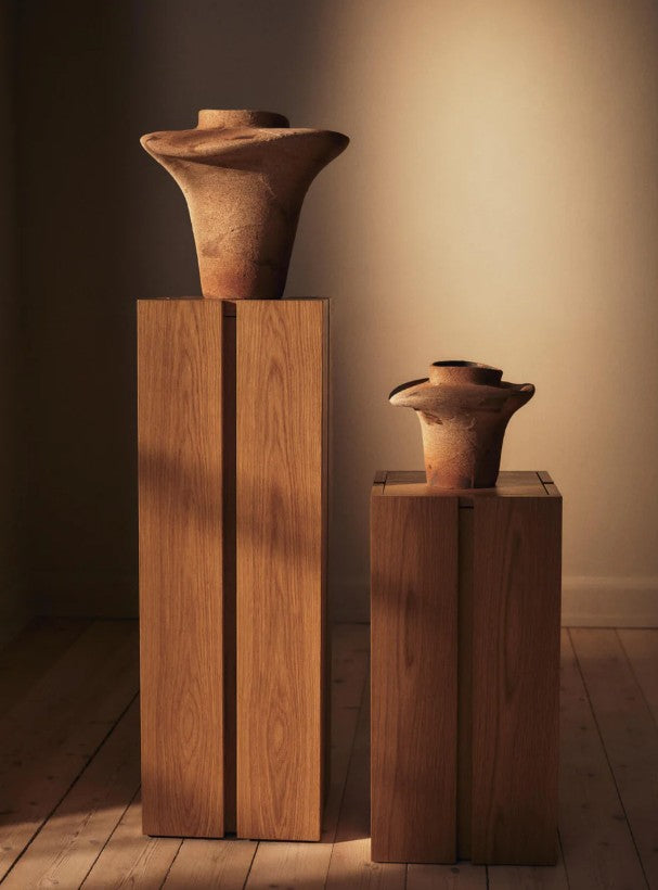 Parcel Pedestal Natural Oak