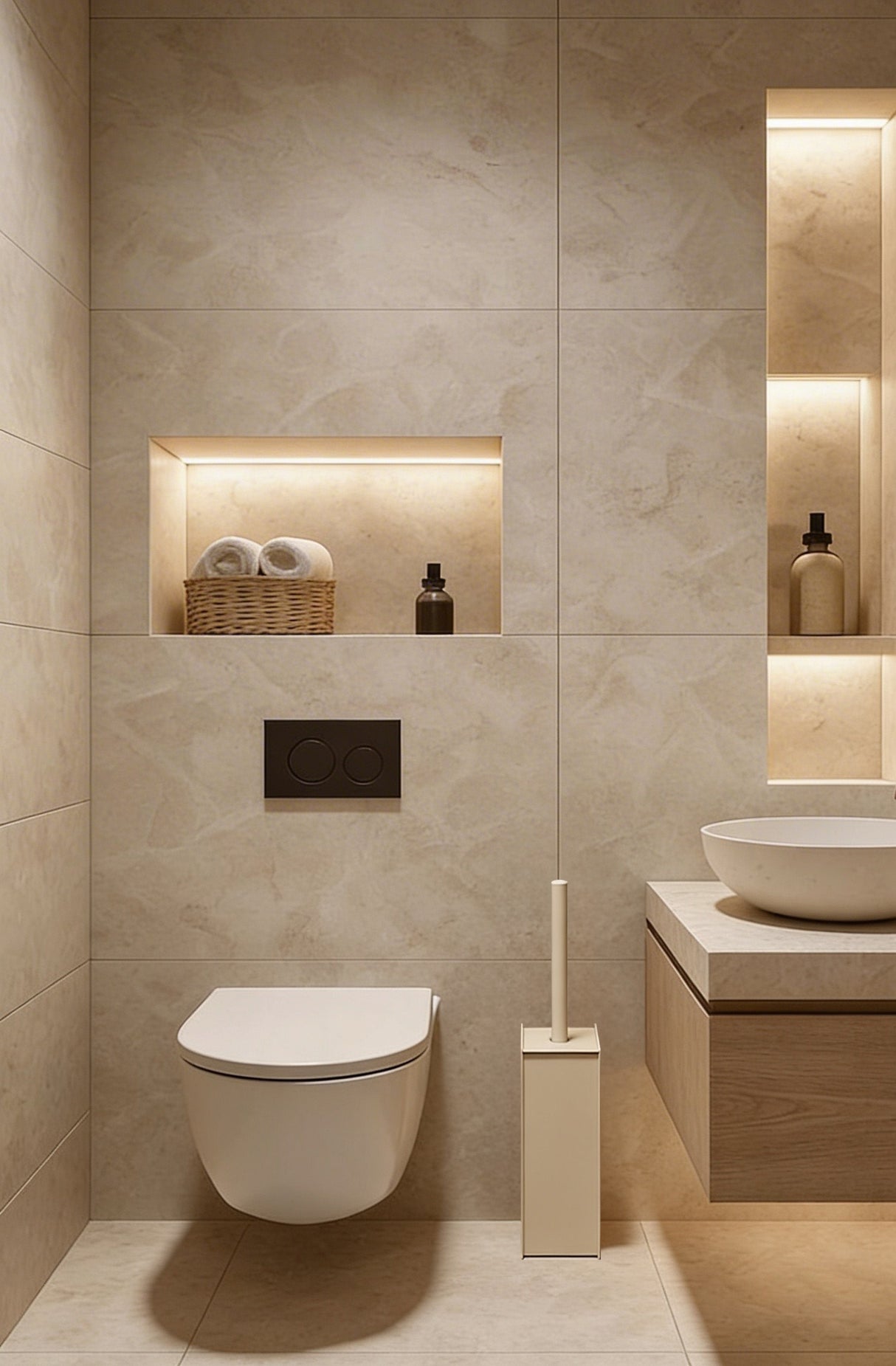 Sama Toilet Brush Cashmere
