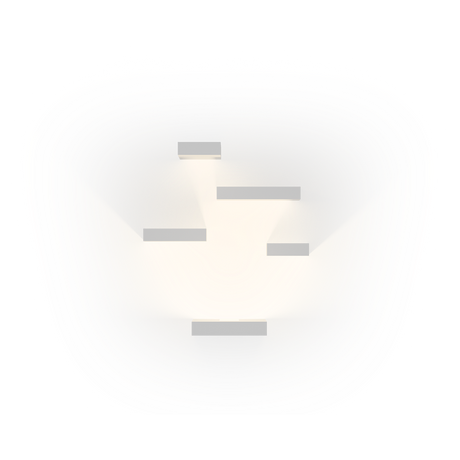 Wall lamp Led Set 7753 White