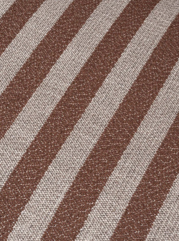 Catena Pouf Rectangular L501 - Louisiana Sand/Chocolate