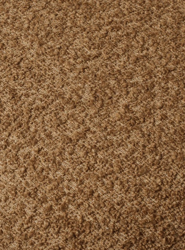 Orbo Lounge Chair - Raw Bouclé Tan