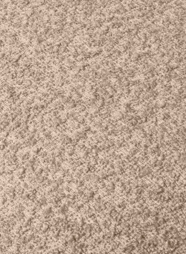 Orbo Lounge Chair - Swivel - Raw Bouclé Natural