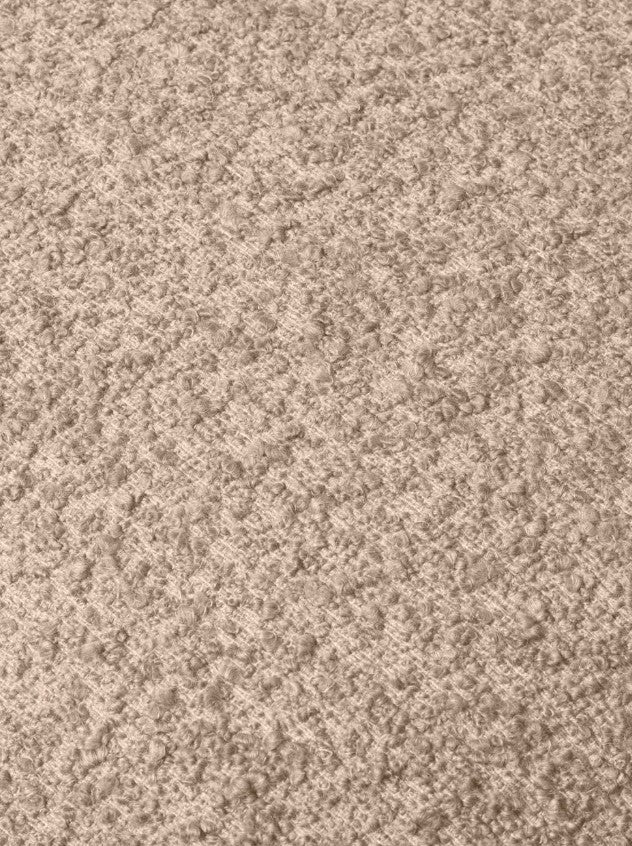 Orbo Lounge Chair - Raw Bouclé Natural