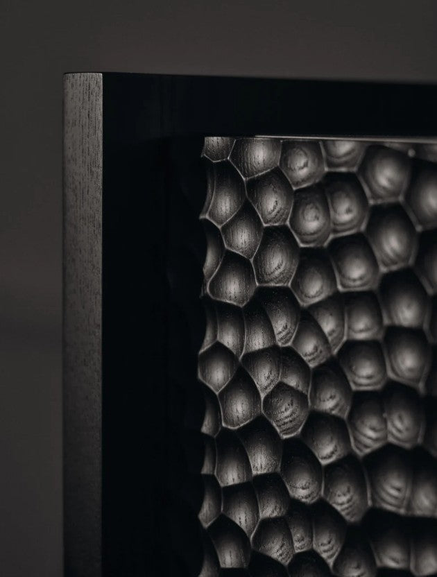 Scarni Pedestal Cabinet Dark Stained Ash