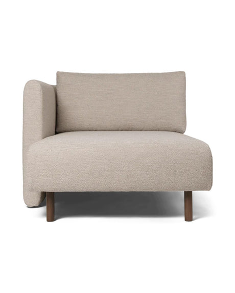 Módulo de sofá Dase chaise longue esquerda Soft Bouclé · Ferm Living