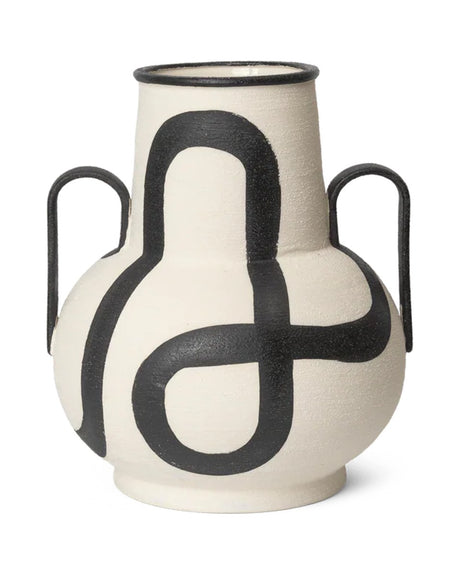 Vase Trace blanc cassé · Ferm Living
