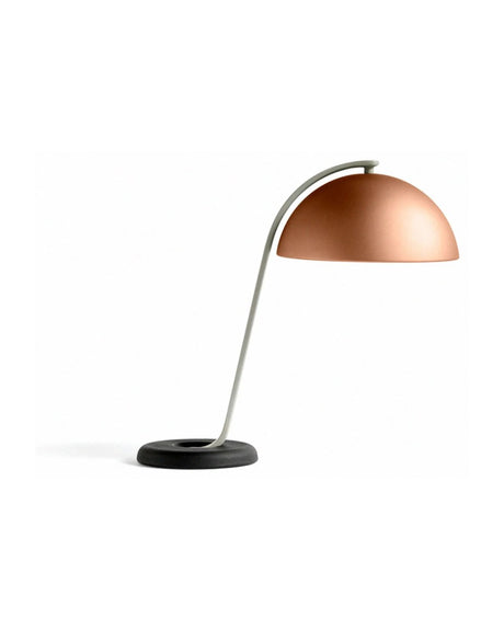Tischleuchte Cloche Mokka eloxiert · HAY