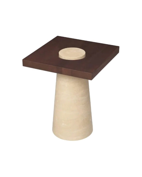 Mesa de apoio Grova travertino · Ferm Living
