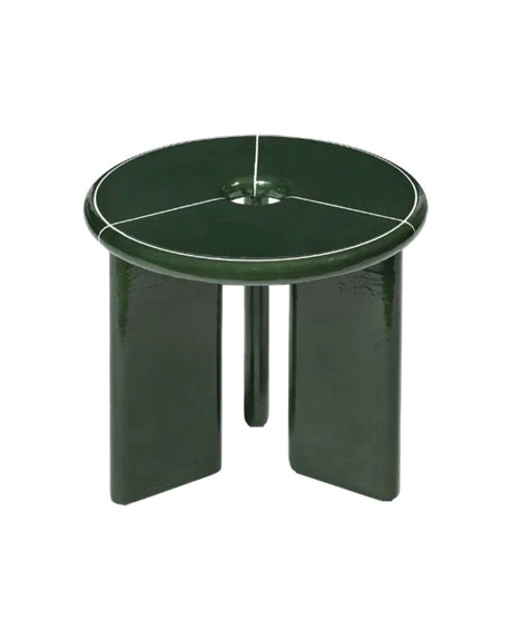 Mesa auxiliar Deya verde oscuro · Ferm Living