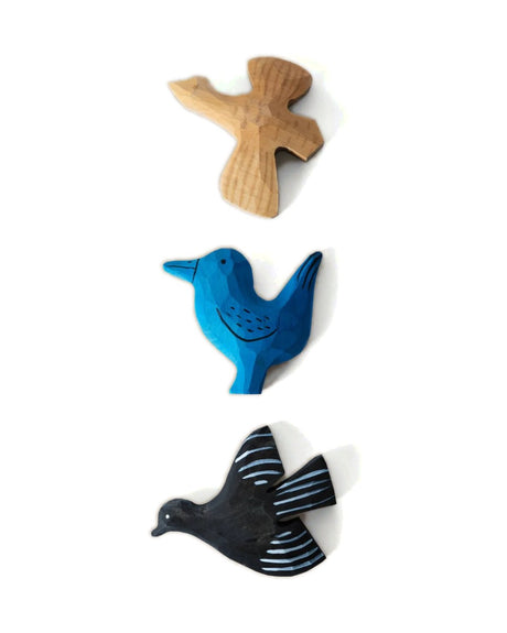 Imanes tallados a mano Bird · Ferm Living