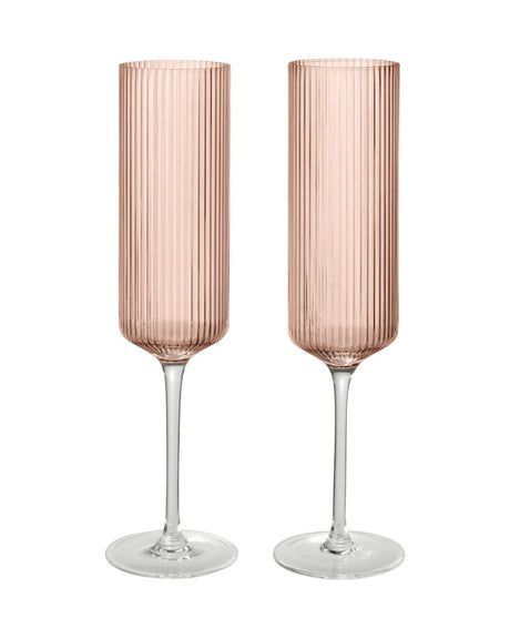 Copas de champán Ripple · Ferm Living
