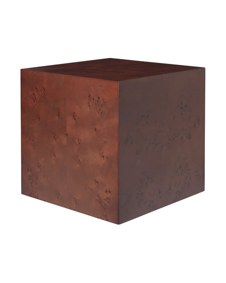 Mesa auxiliar cubo Burl · Ferm Living