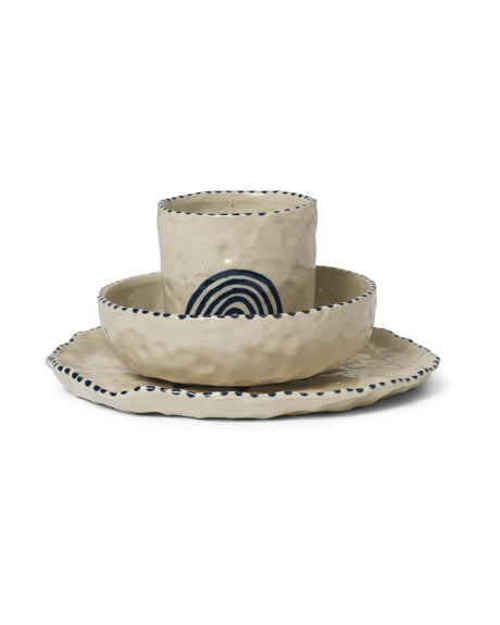 Set de cerámica infantil Naive · Ferm Living