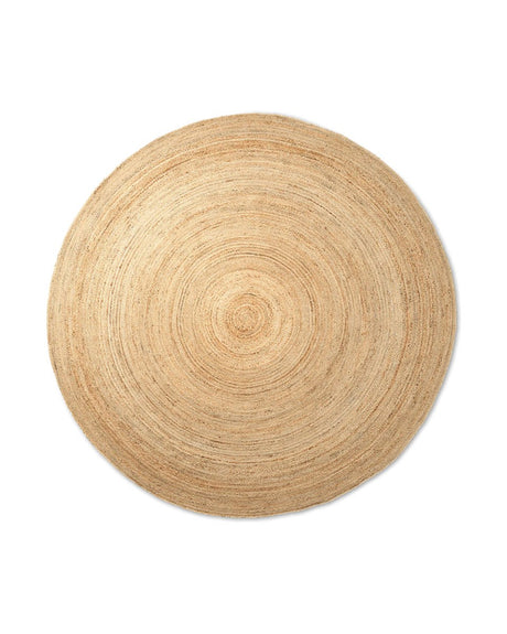 Alfombra redonda de yute Eternal · Ferm Living