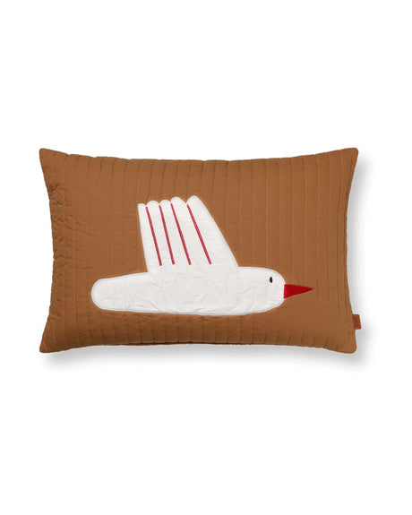 Cojín acolchado rectangular Bird · Ferm Living