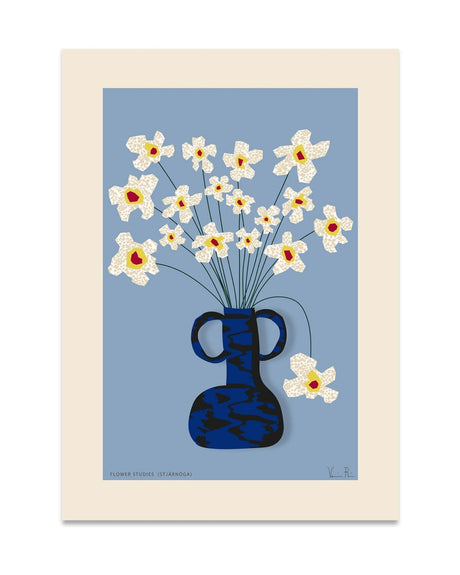 Lámina Flower Studies 04 (Stjärnöga) · Paper Collective