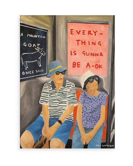 Lámina Everything Is Gunna Be OK · Paper Collective