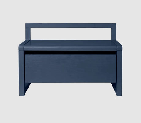 Little Architect Storage Bench Dark Blue