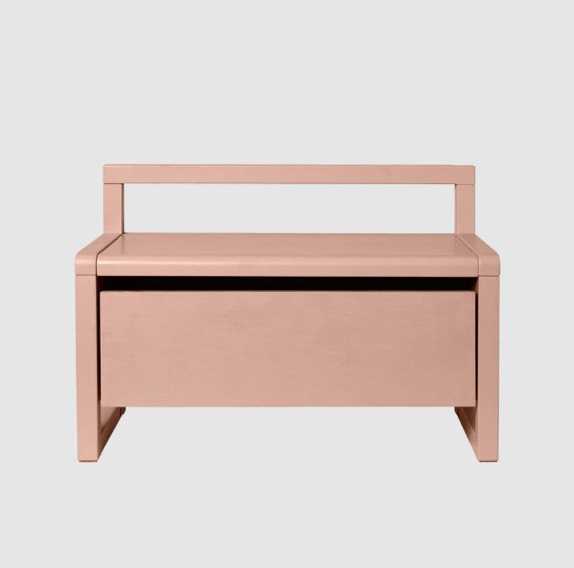 Little Architect Storage Bench Rose