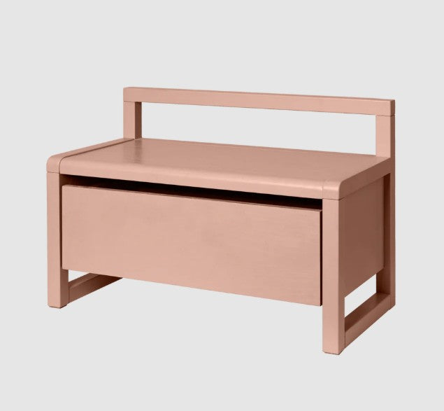 Little Architect Storage Bench Rose