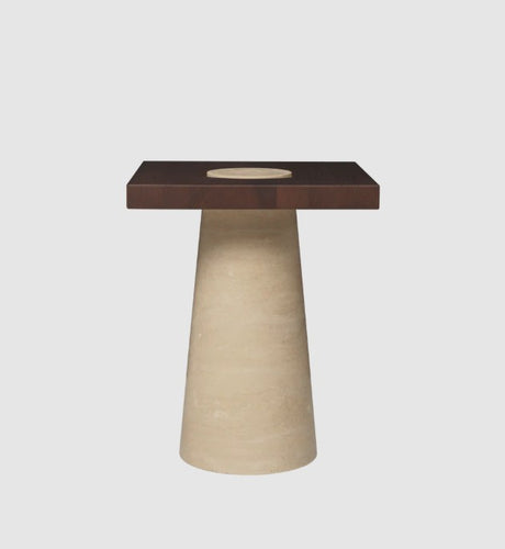 Grova Side Table Travertine
